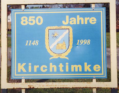 Kirchtimke sign