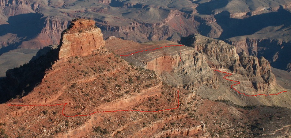 mid part of Kaibab trail marked red.jpg