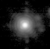 Betelgeuse stretched logarithmically